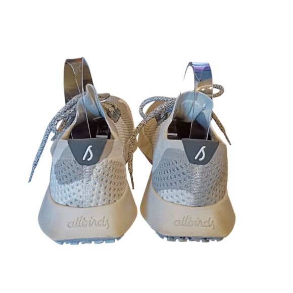 Allbirds Women's Tree Dasher 2 - Blizzard Light Grey Camouflage Size 8 - Picture 3 of 6